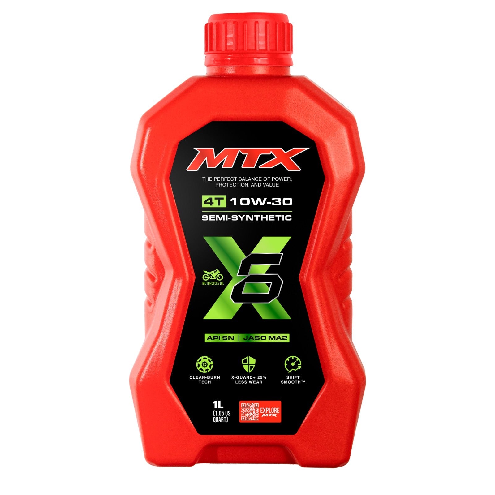 ACEITE 10W30 SEMI SYNTHETIC MTX - HN