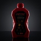 Aceite MTX 20W-50 Full Sintético — hero shot cinematográfico