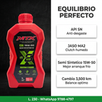 Aceite MTX 15W-50 Semi Sintético — equilibrio perfecto entre arranque y protección